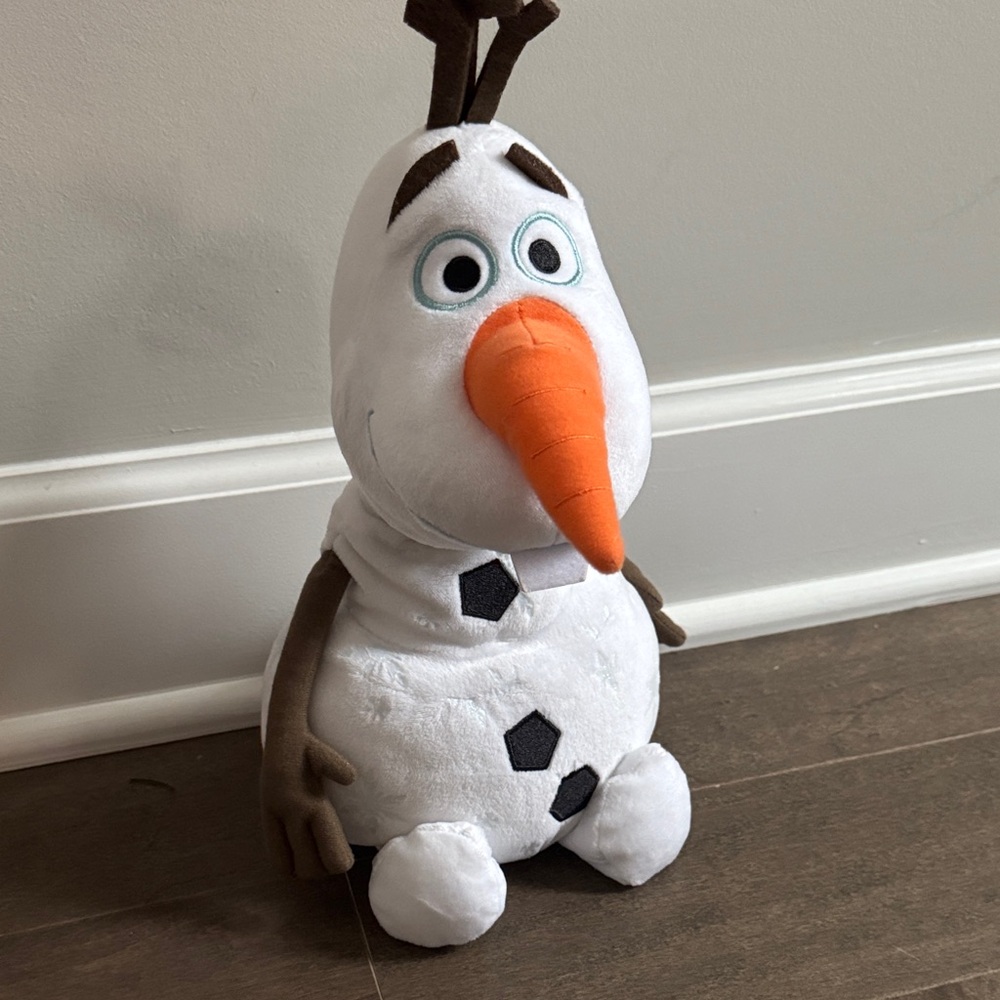 Disney Frozen Olaf Plush Stuffed Snowman Soft Toy Character